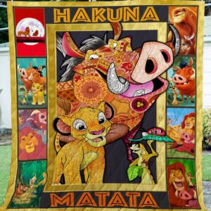 Hakuna Matata 3D Summer Quilt  Quilt
